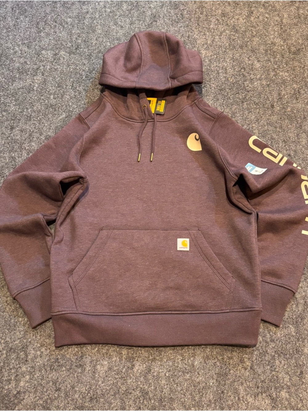 Carhartt BlackBerry  Pullover Hoodie with Logo